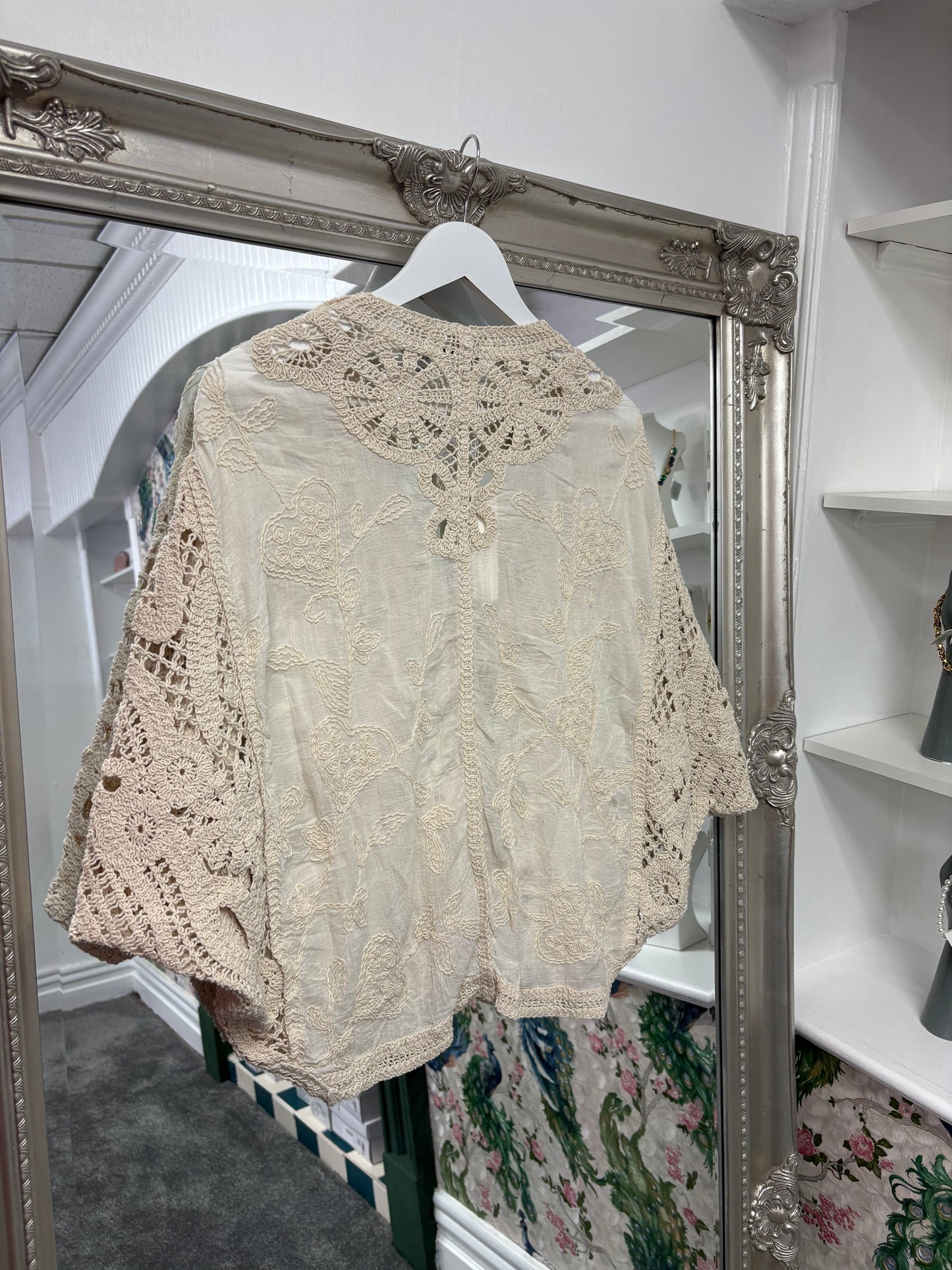Luxtyle Natural Cardigan One Size Fits 8-18