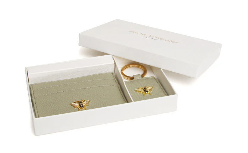 Alice Wheeler Card & Keyring Gift Set (other colours available)