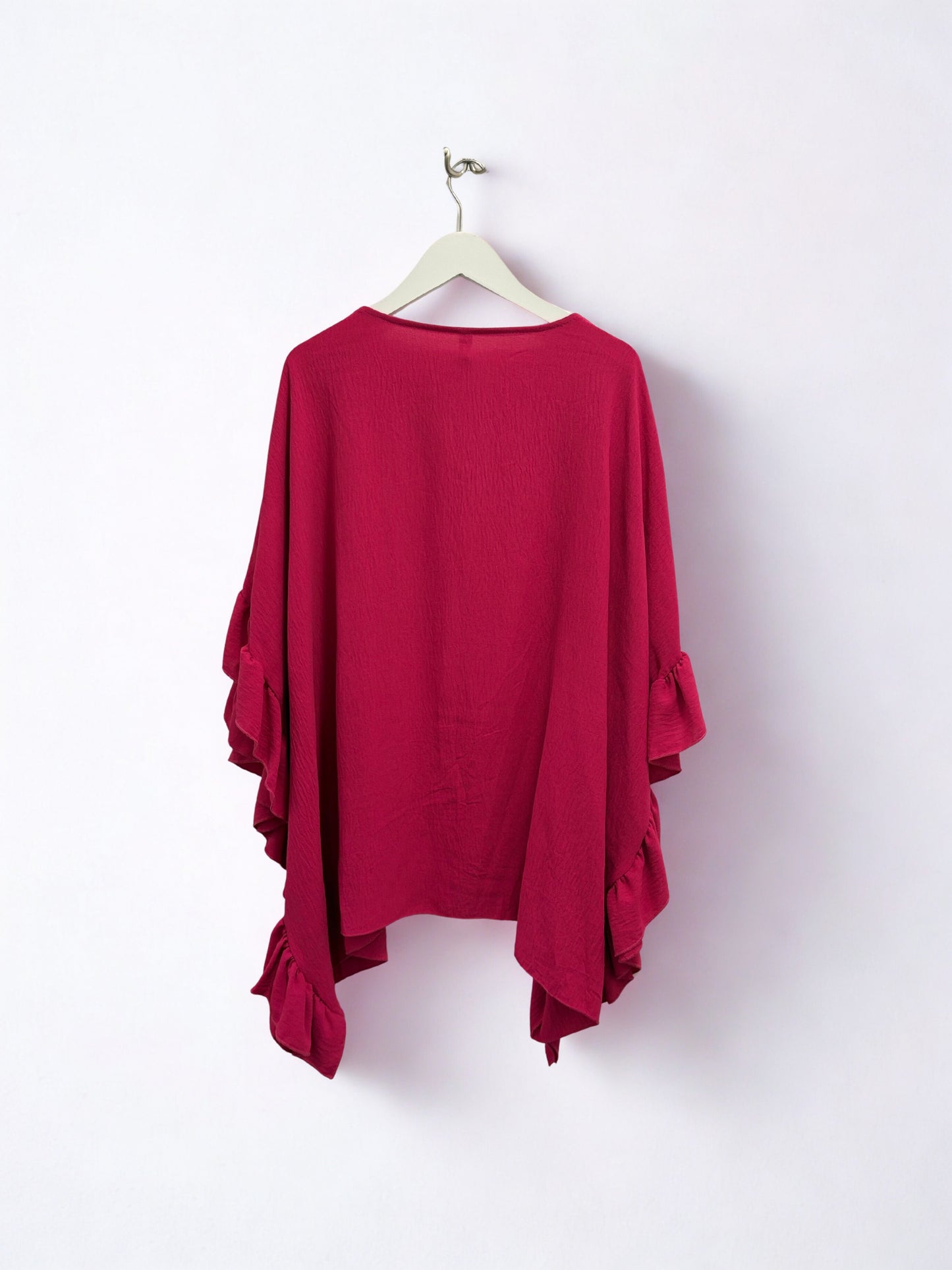 Frill Sleeve Kimono One Size 8-24/26