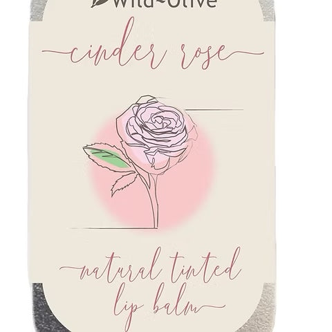 Luscious Wild Olive Lip Balms in earthy packaging, crafted to hydrate and soothe lips with natural, handmade care.