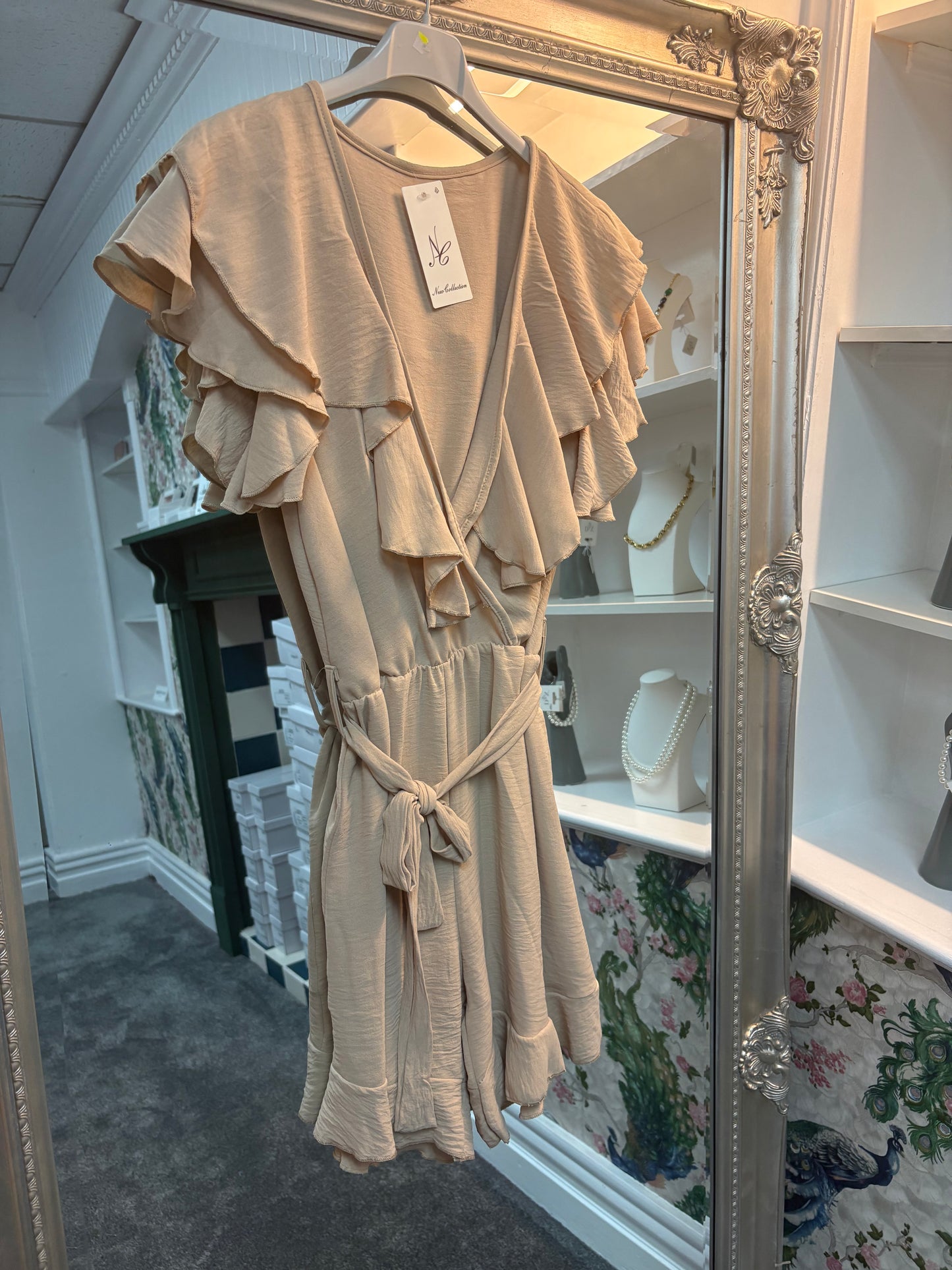 Frill Playsuit One Size 8-14