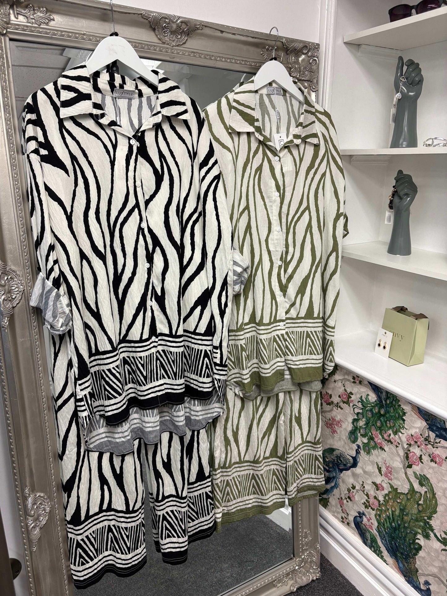 Luxtyle Zebra Co-ord set One Size 8-16/18