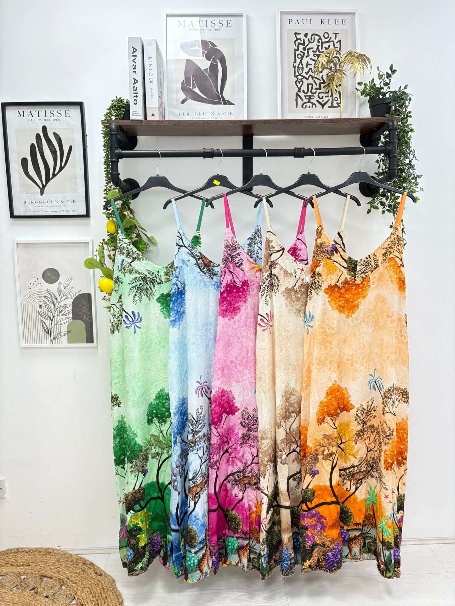 Jungle Print Cami Dress One Size 8-18/20