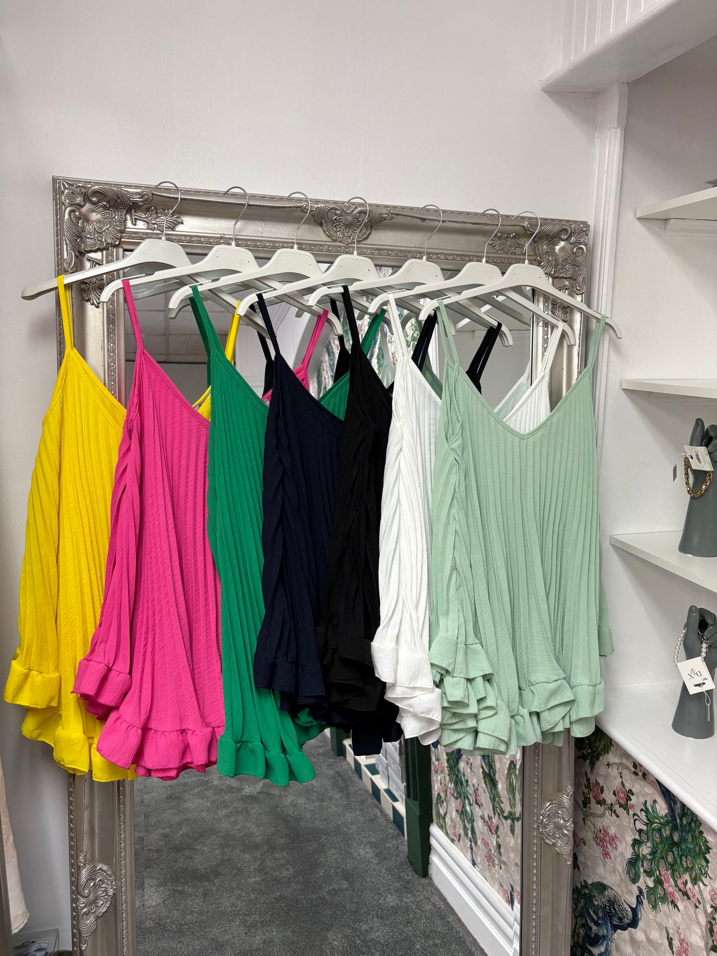 Pleated Strappy Top One Size Fits 8-22