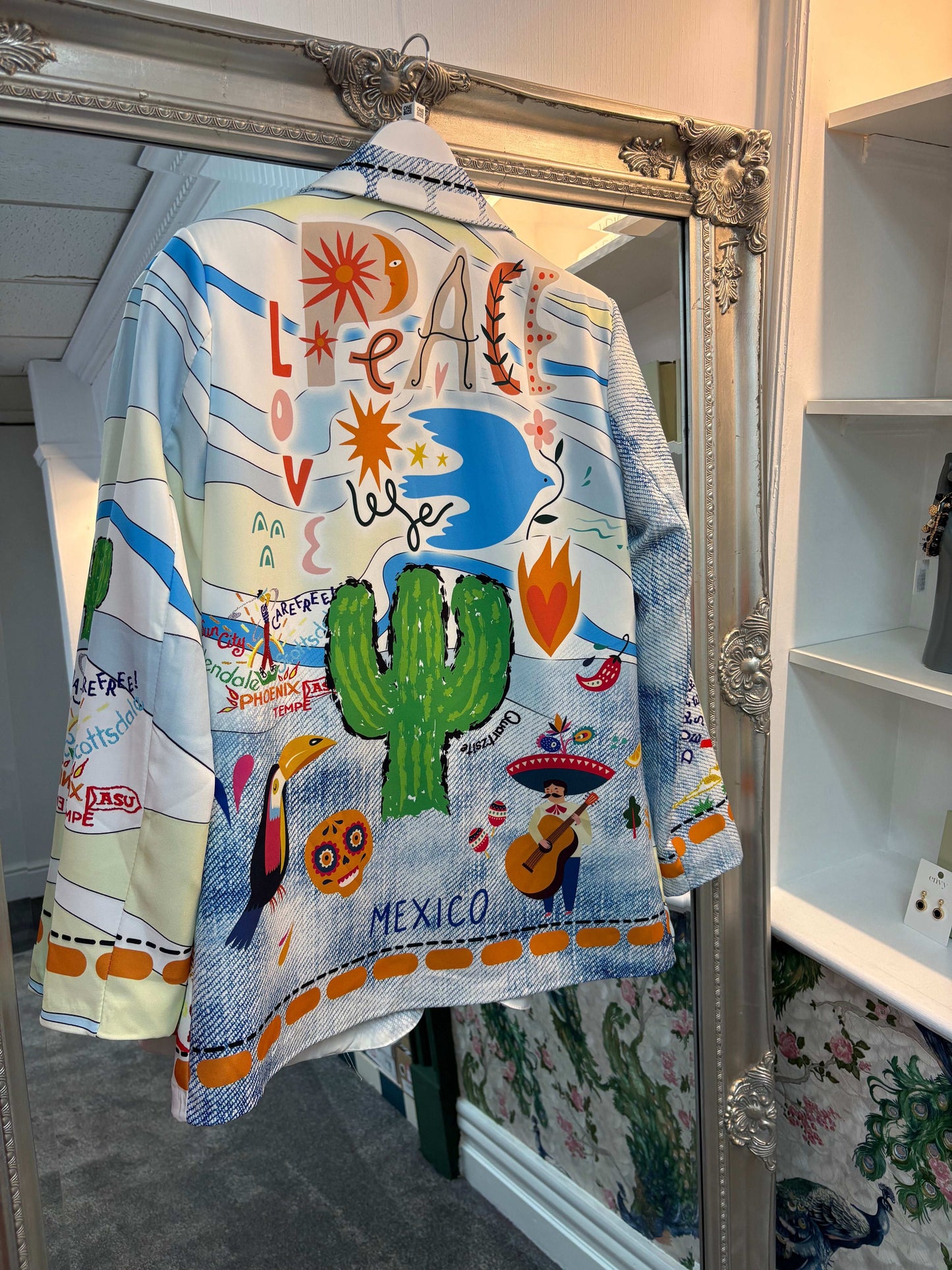 Mexico Blazer One Size Fits 8-16