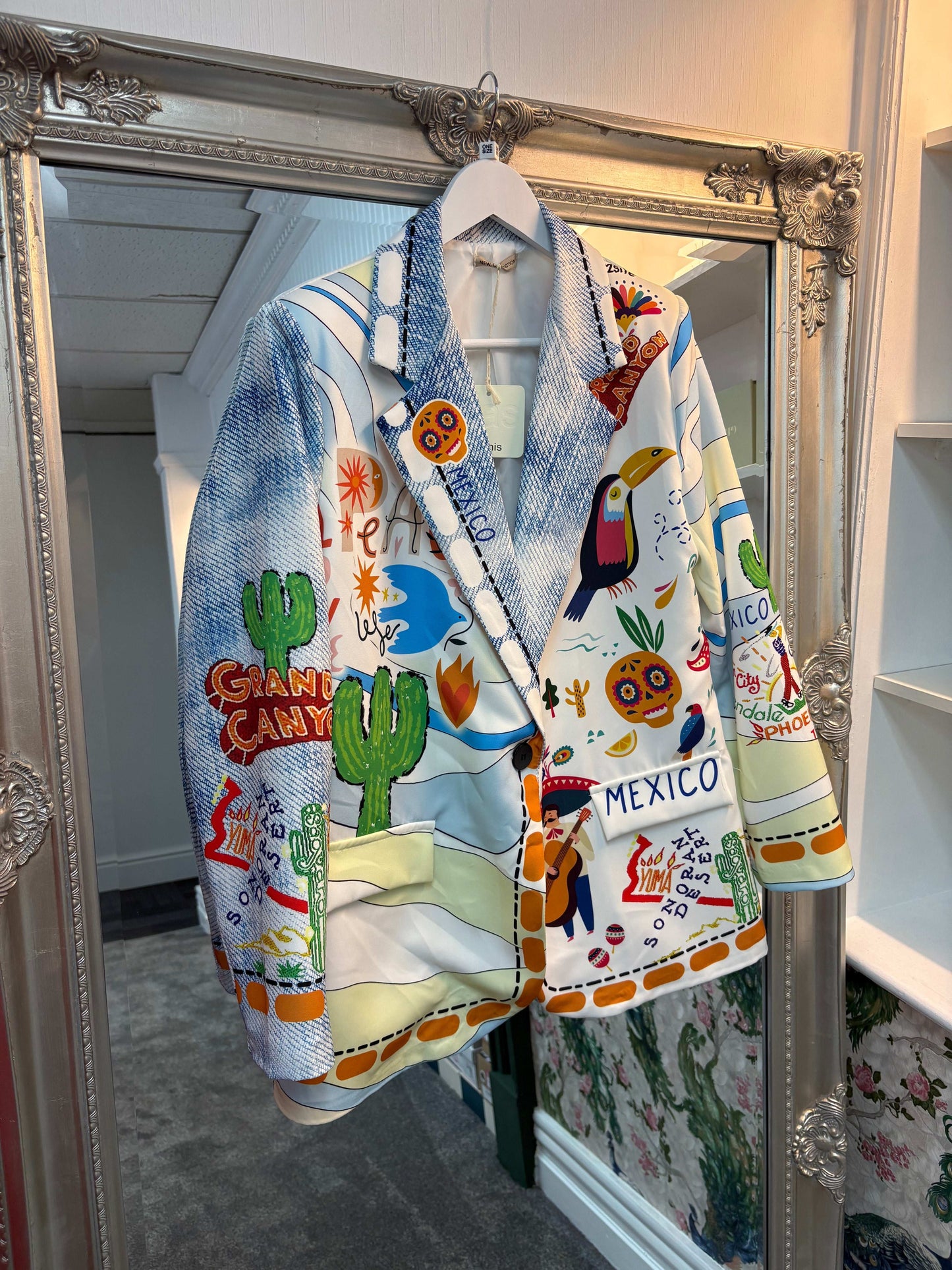 Mexico Blazer One Size Fits 8-16