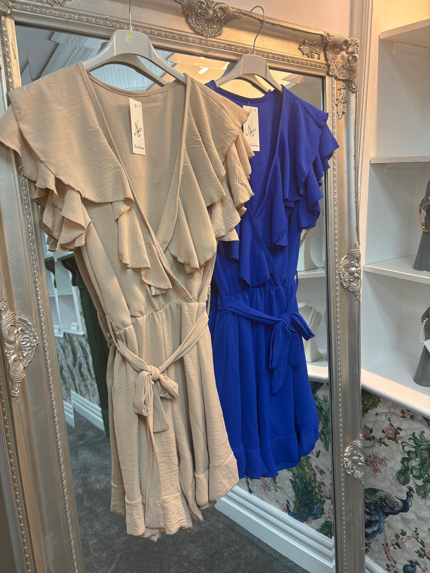 Frill Playsuit One Size 8-14