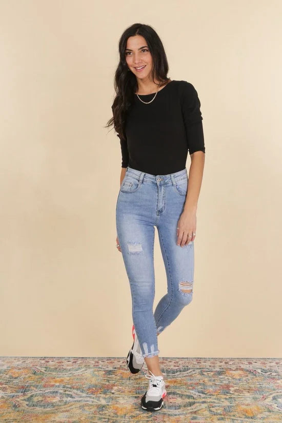 G Smack Style SKF 4090 High Waist Jean