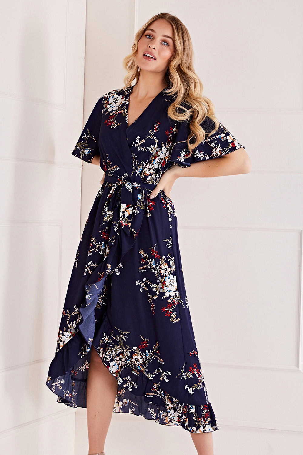 chinese dress ladies Dipped Hem Maxi Dress – Envy Boutique