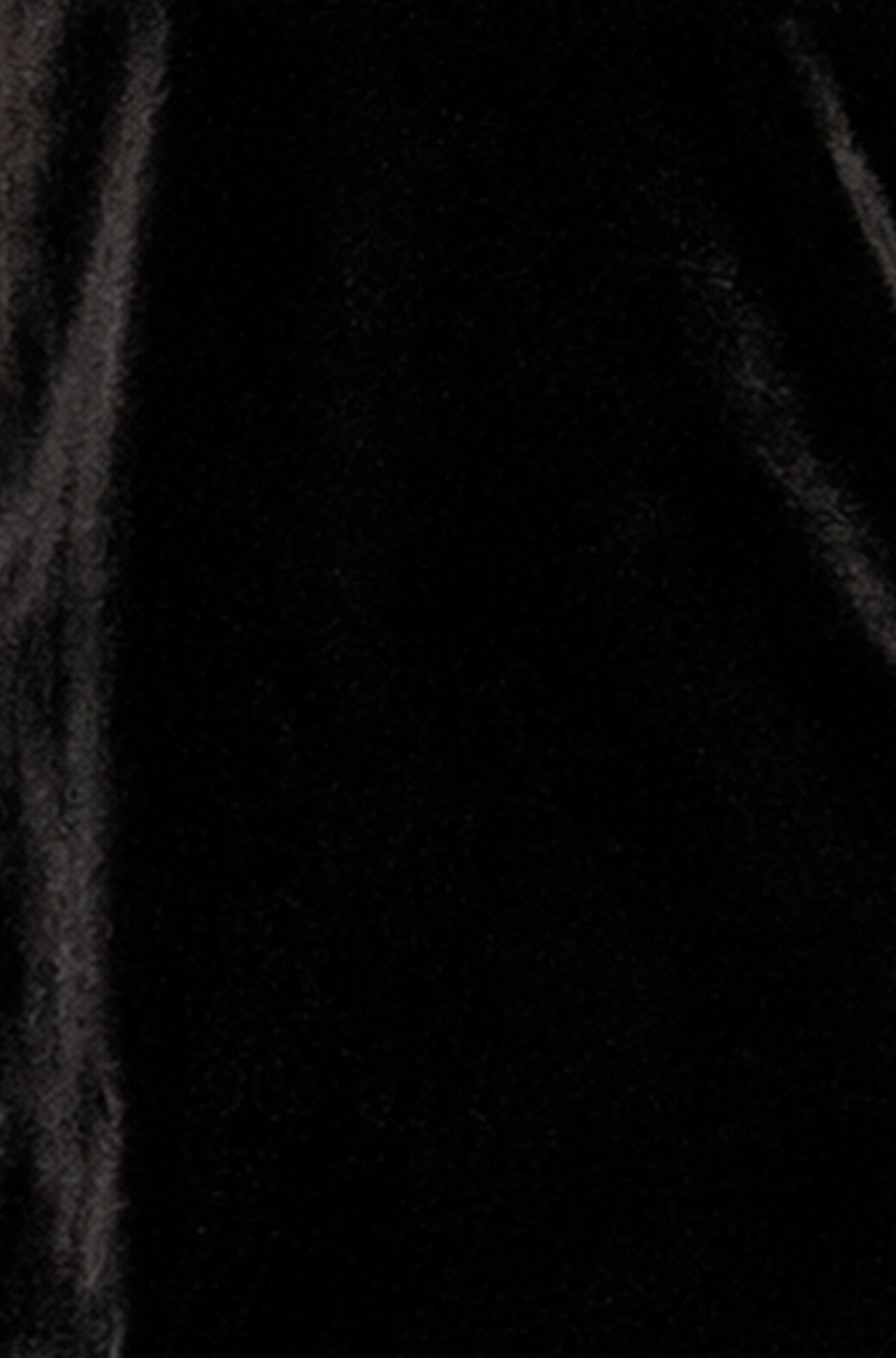 Yumi Black Velvet Tunic With Diamante Bow Collar