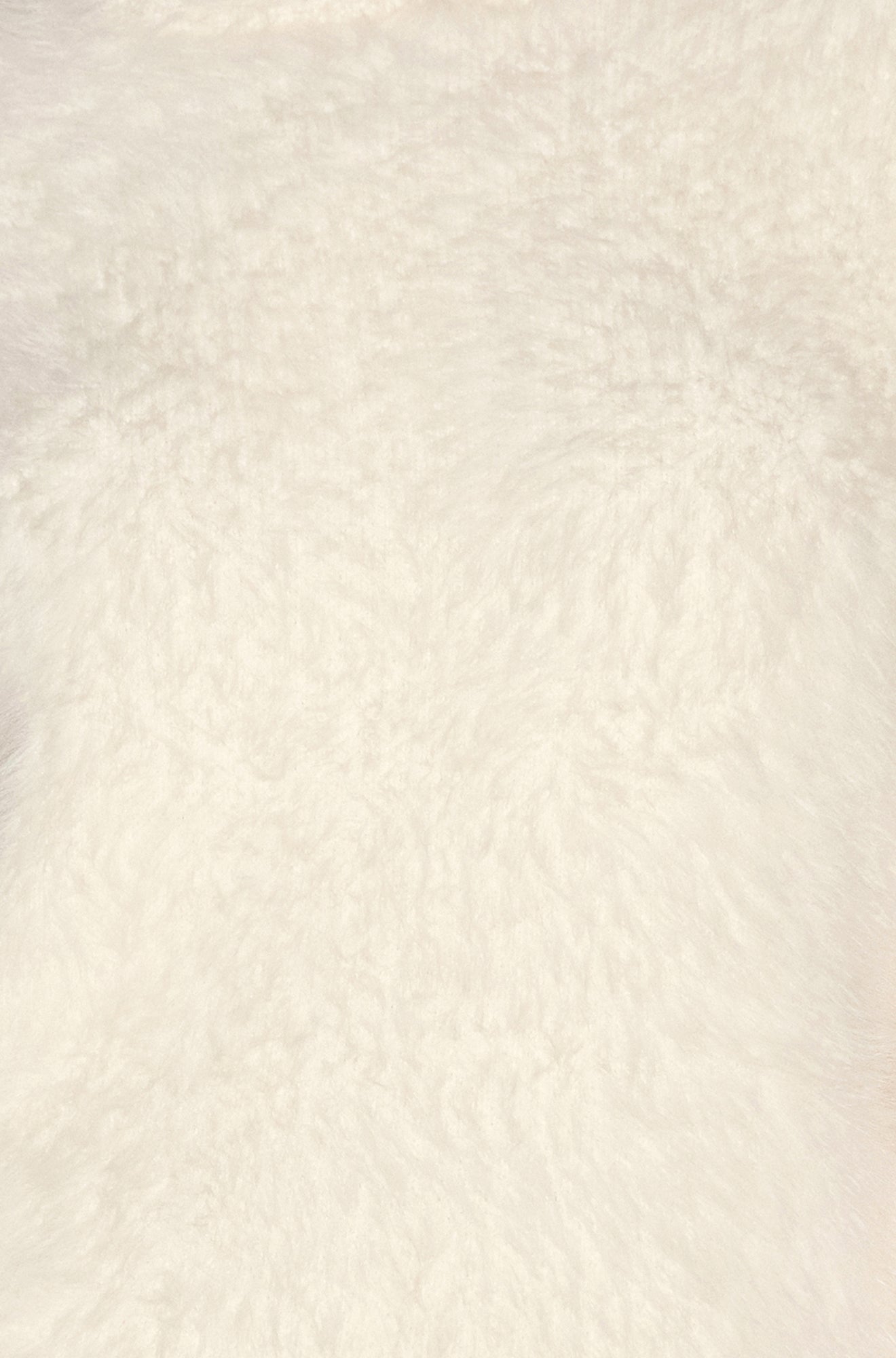 Yumi Ivory Fluffy Short Sleeve Jumper