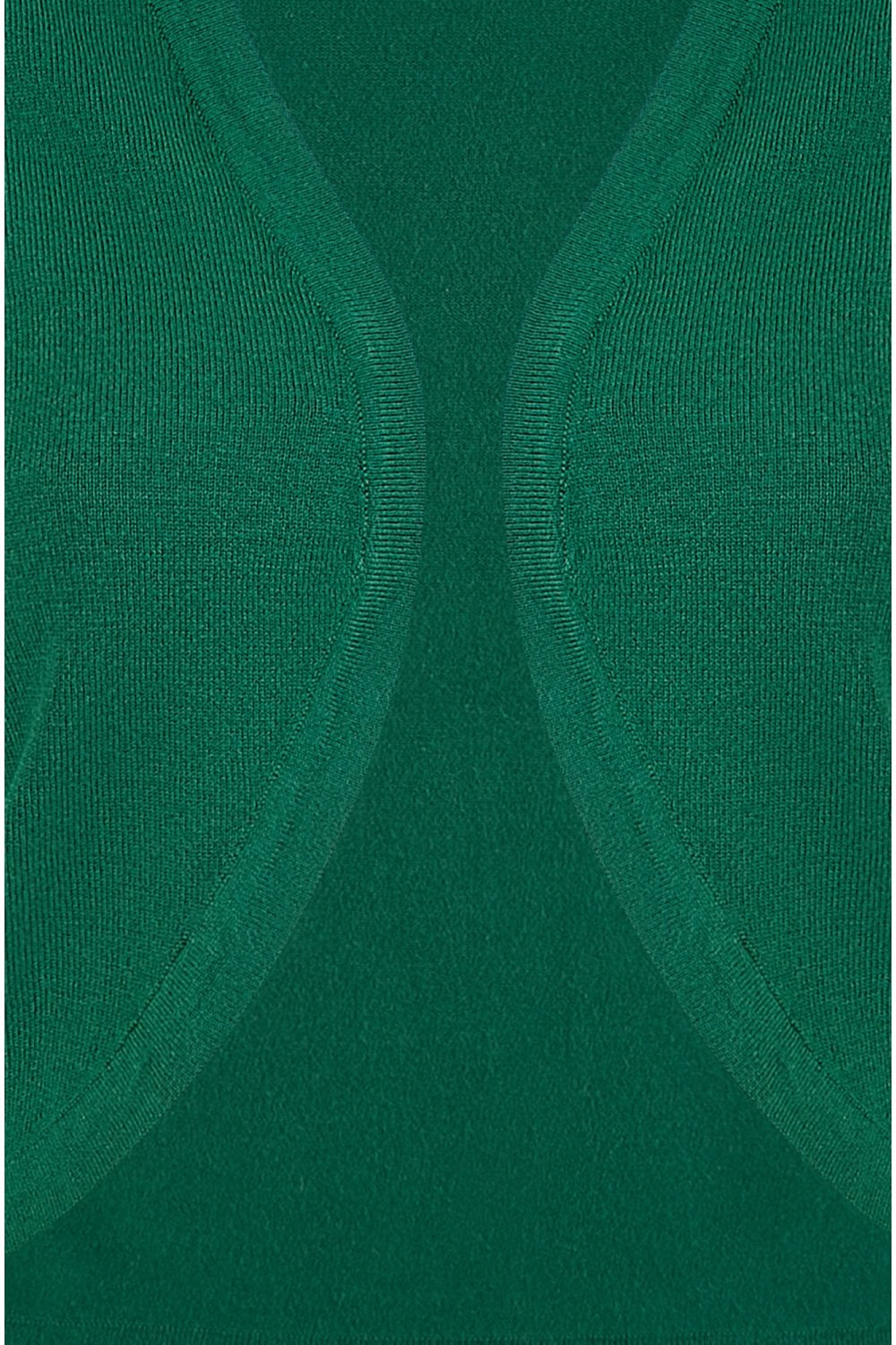 Yumi Dark Green Knitted Bolero