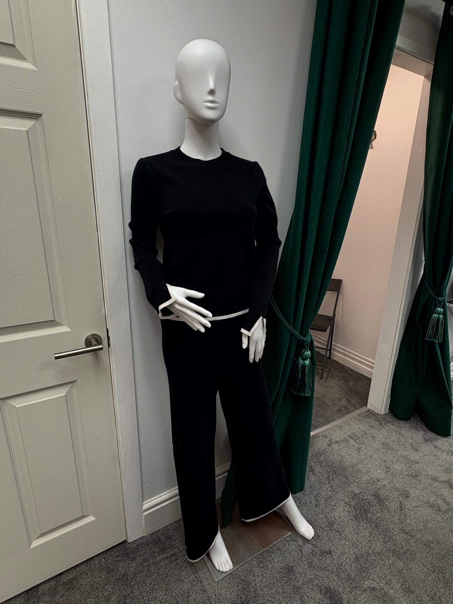 Contrast Trim Soft Touch Coord Set