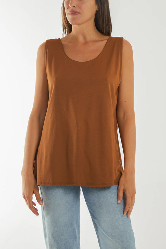 Double Layer Scoop Vest One Size Fits 8-16