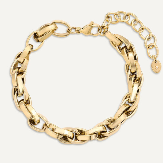 Gold Plated Chunky Bracelet