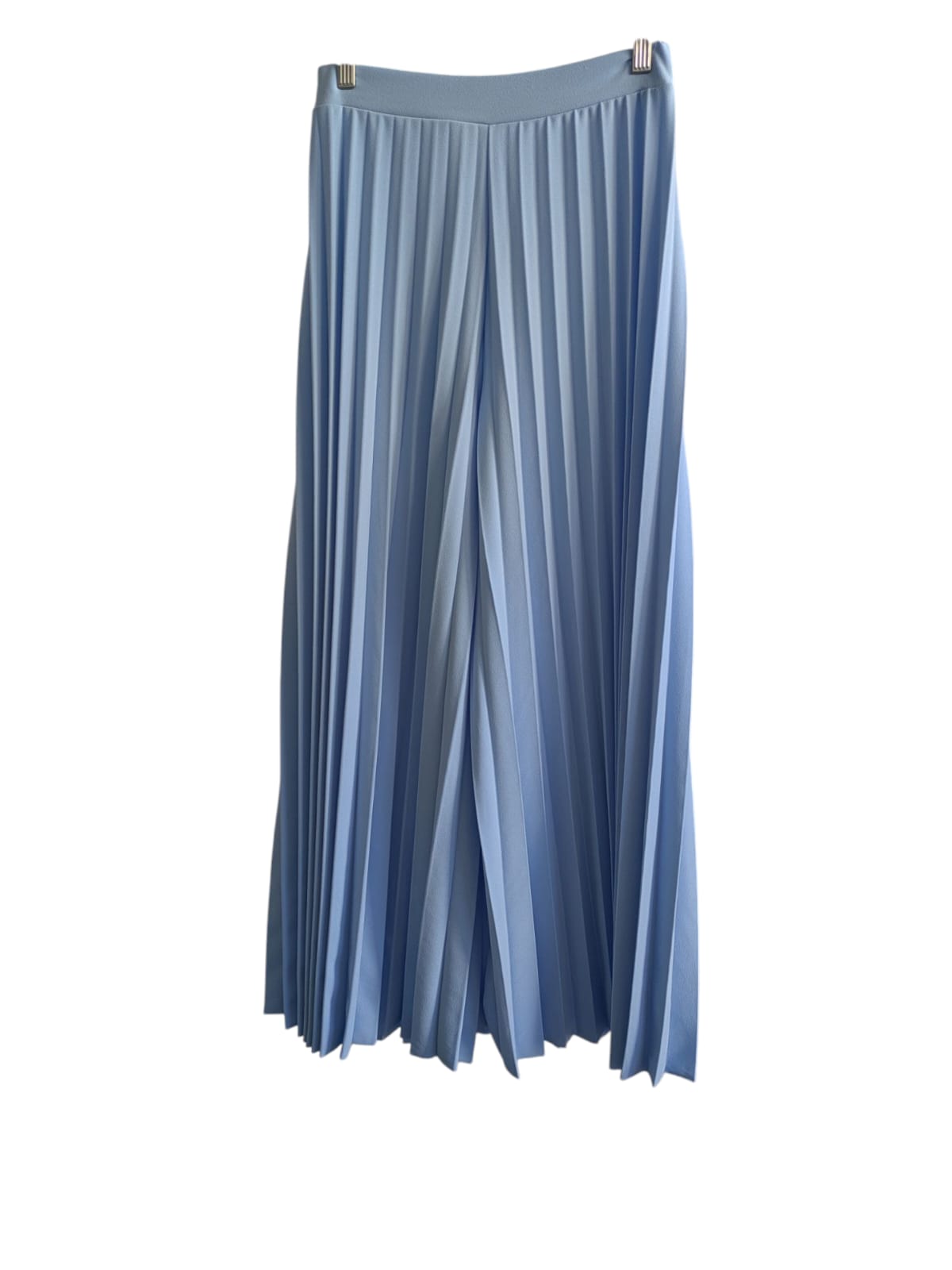 Pleated Trousers Sky Blue One Size Fits 8-14