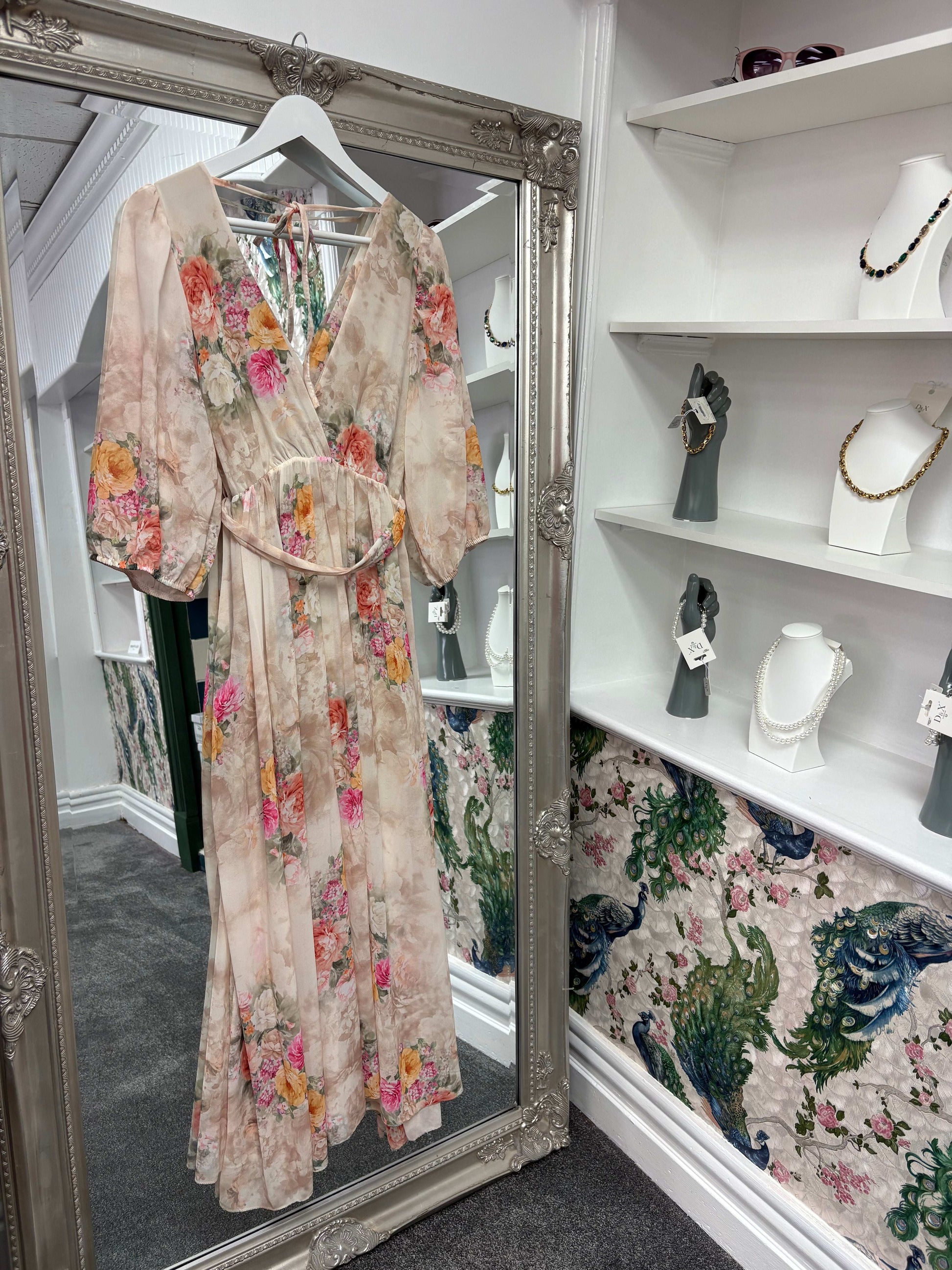 Luxtyle Flower Dress One Size Fits 8-16