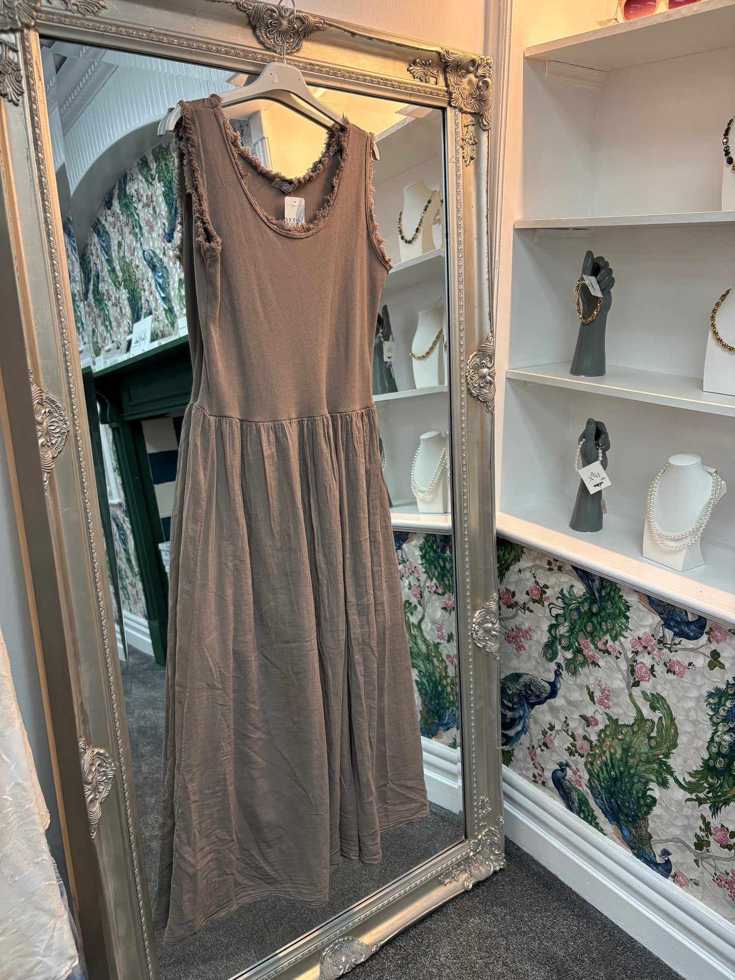 Plain Vest Dress One Size Fits 8-18/20
