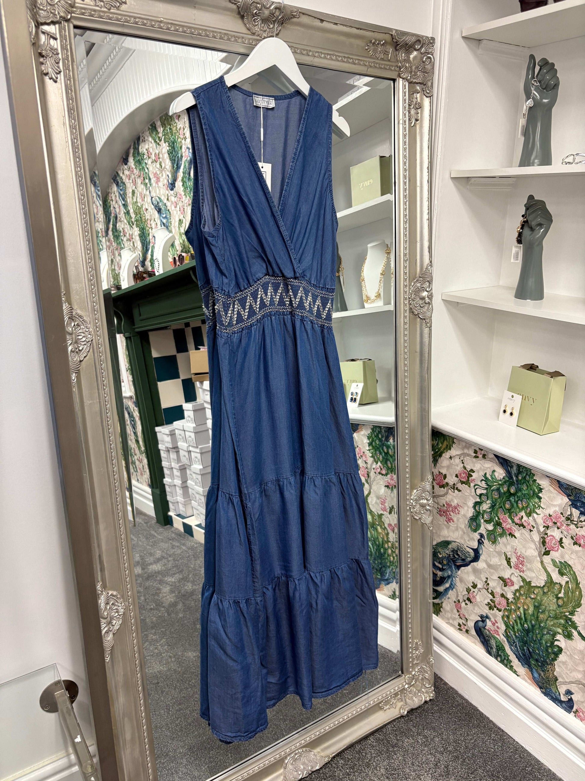 Luxtyle Tencel Dress One Size 8-16