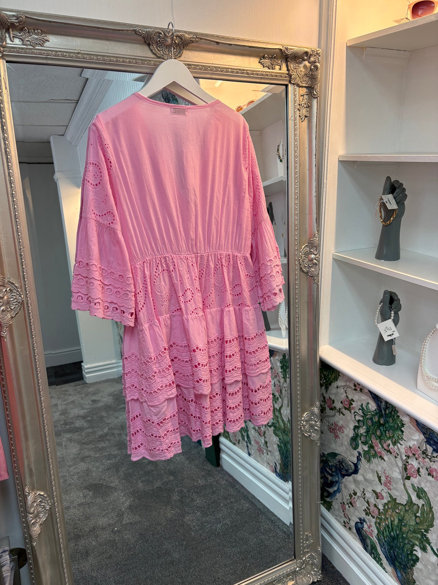 Luxtyle Cross Over Cotton Dress One Size fits 8-16
