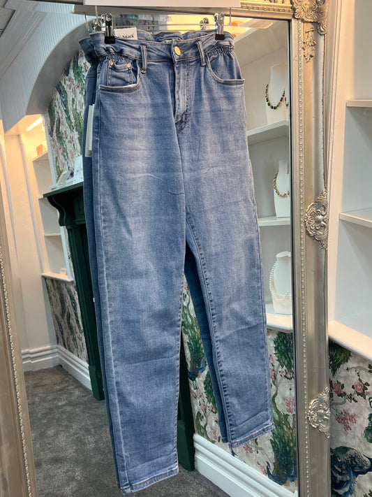 G Smack Style SKM854 Mom Fit Jeans