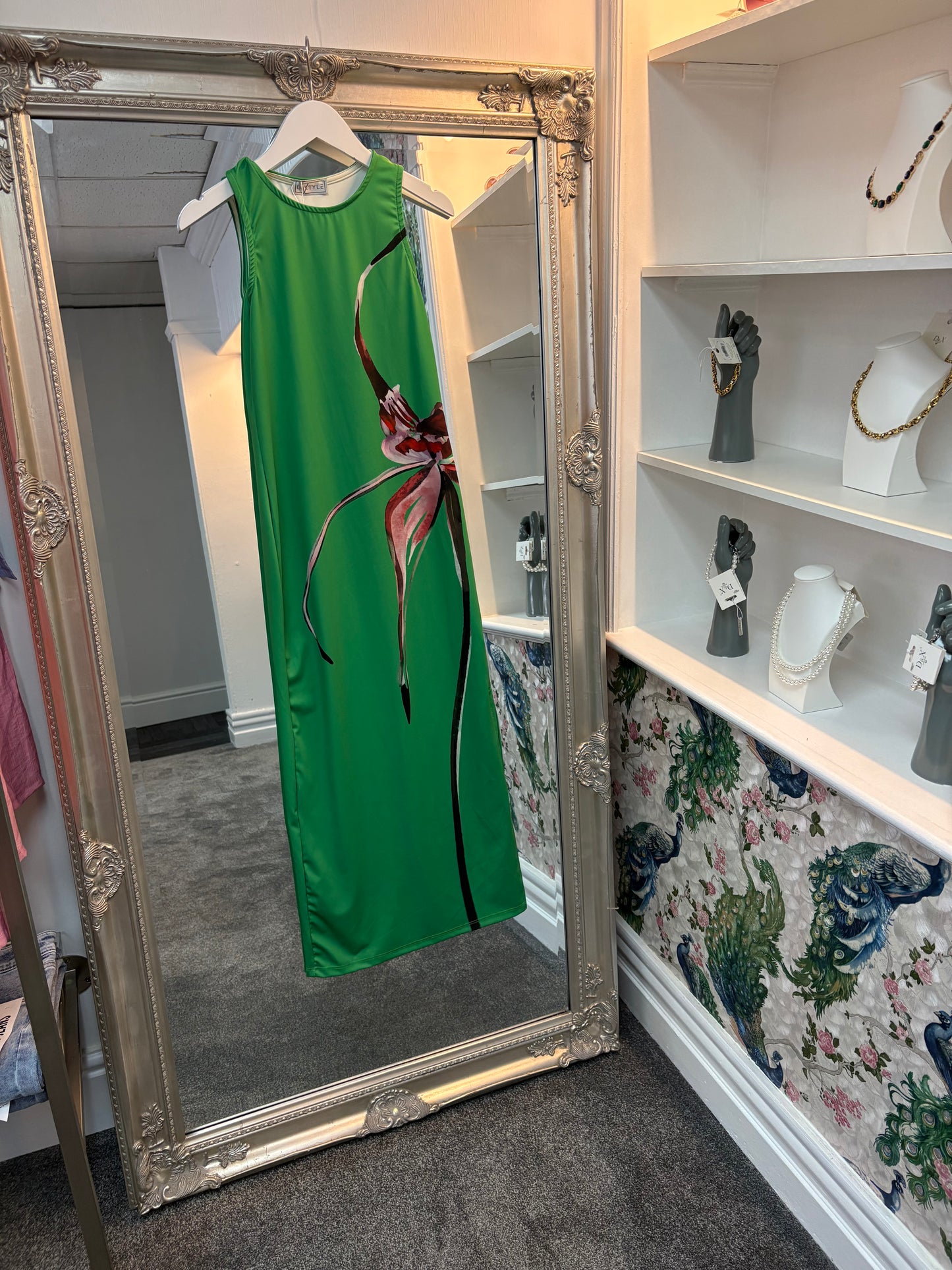 Luxtyle Flower Dress One Size 8-10/12