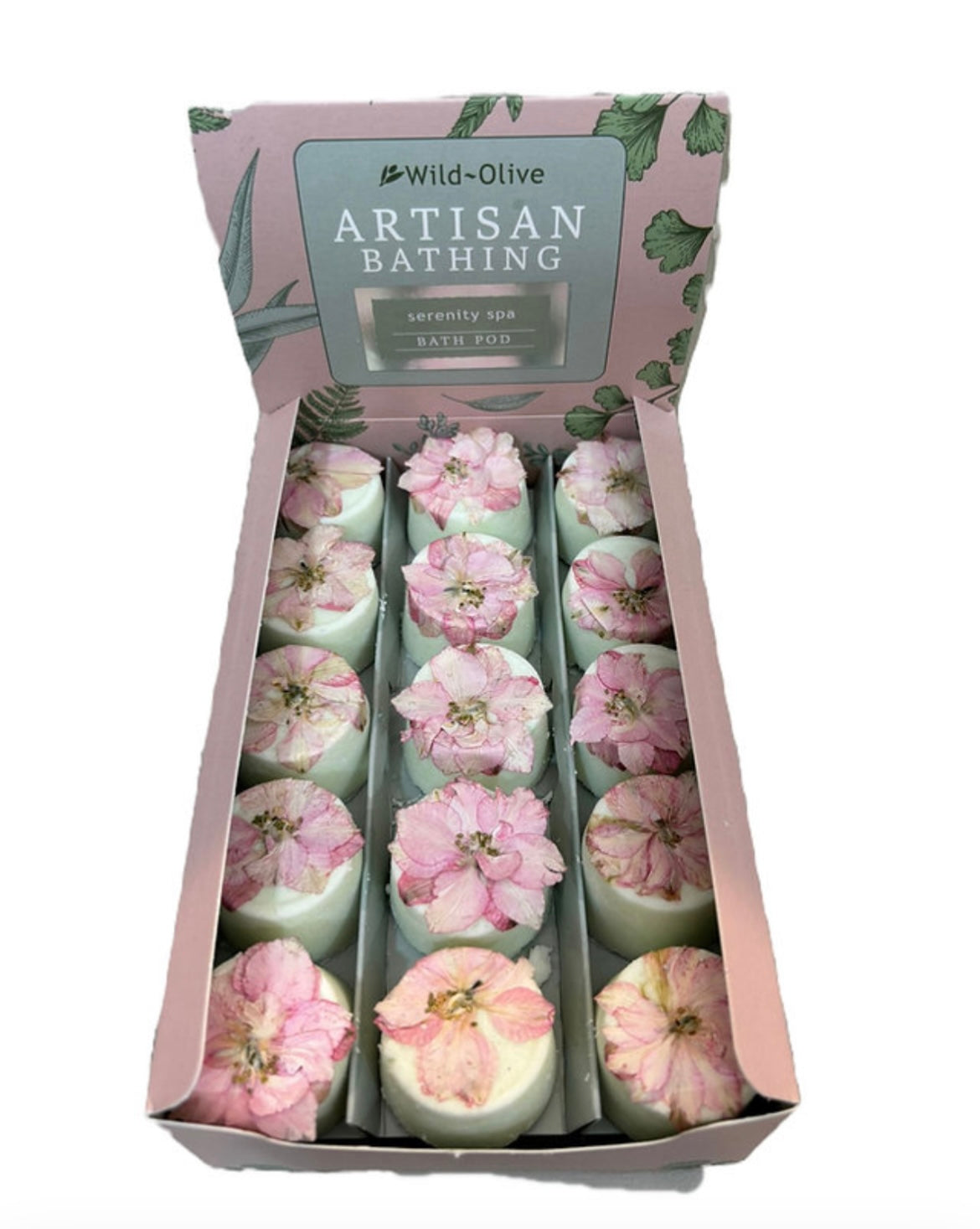 Luxurious bath pods in vibrant colors, neatly arranged in a clear jar, promising a relaxing and aromatic soak.