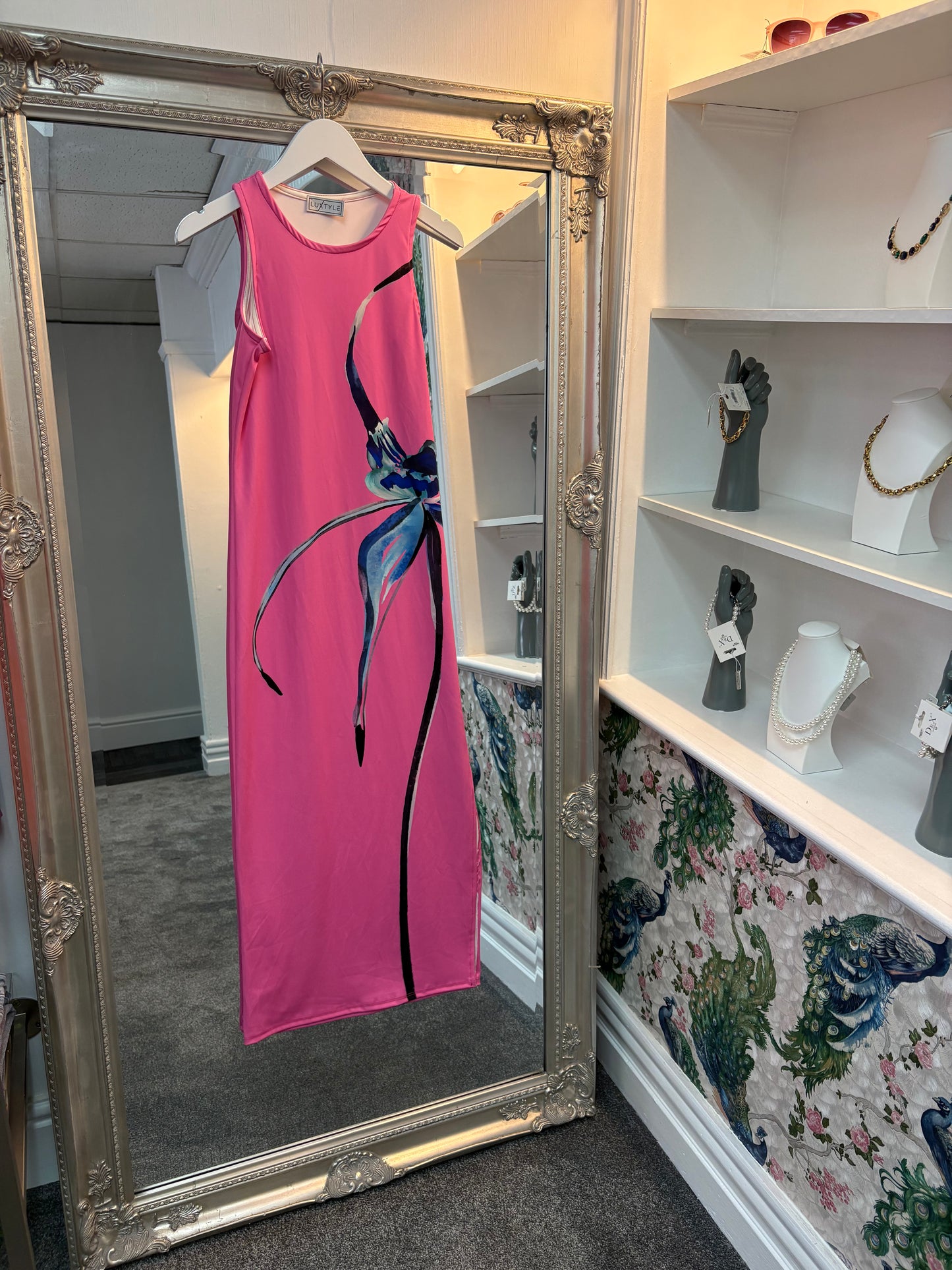 Luxtyle Flower Dress One Size 8-10/12