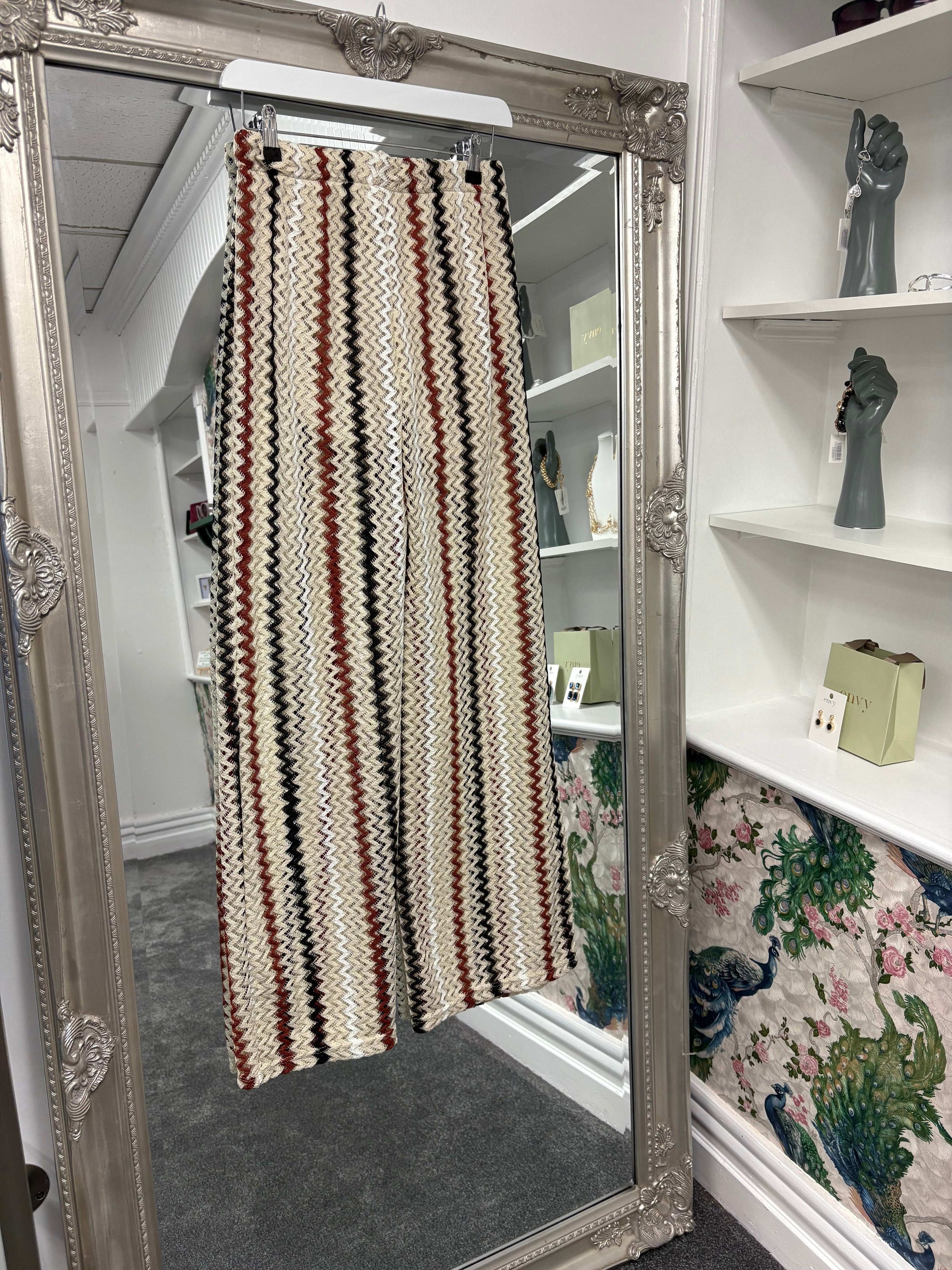 Luxtyle Zig Zag Trouser One Size 8-14