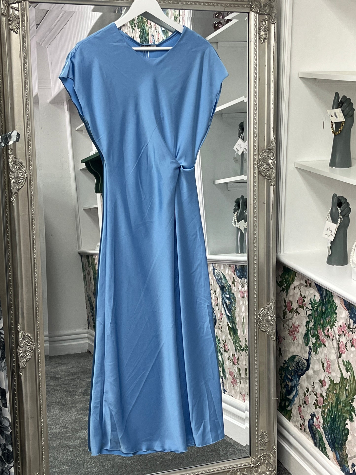 Luxtyle Dress with Knot Detail One Size Fits 8-14