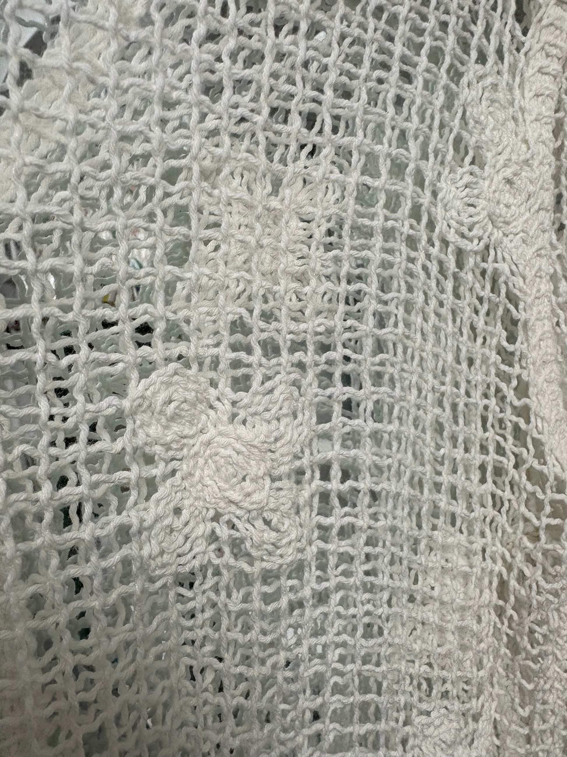 Luxtyle Square Crochet Shirt One Size 8-16/18