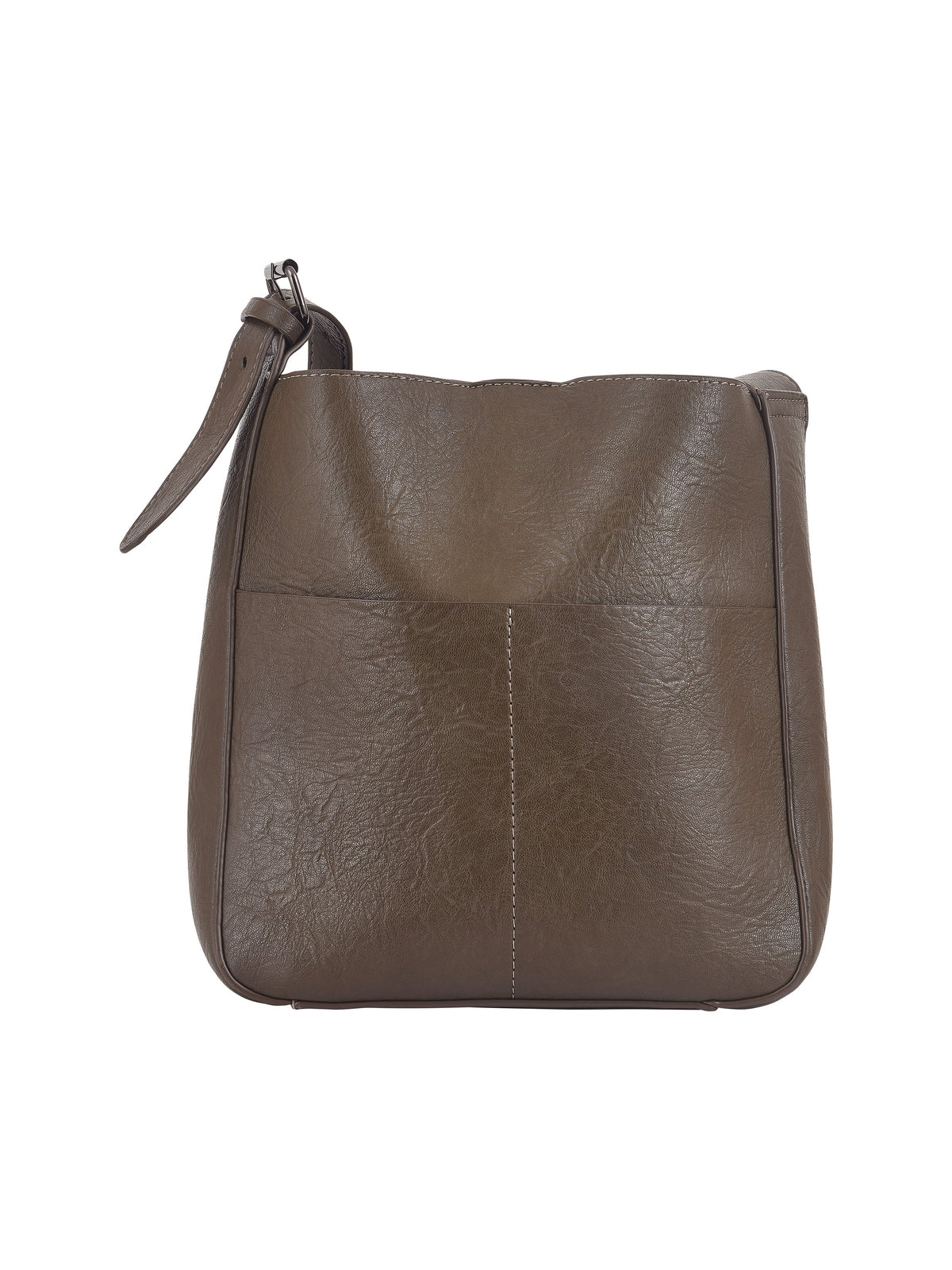 Yumi Brown Shoulder Bag