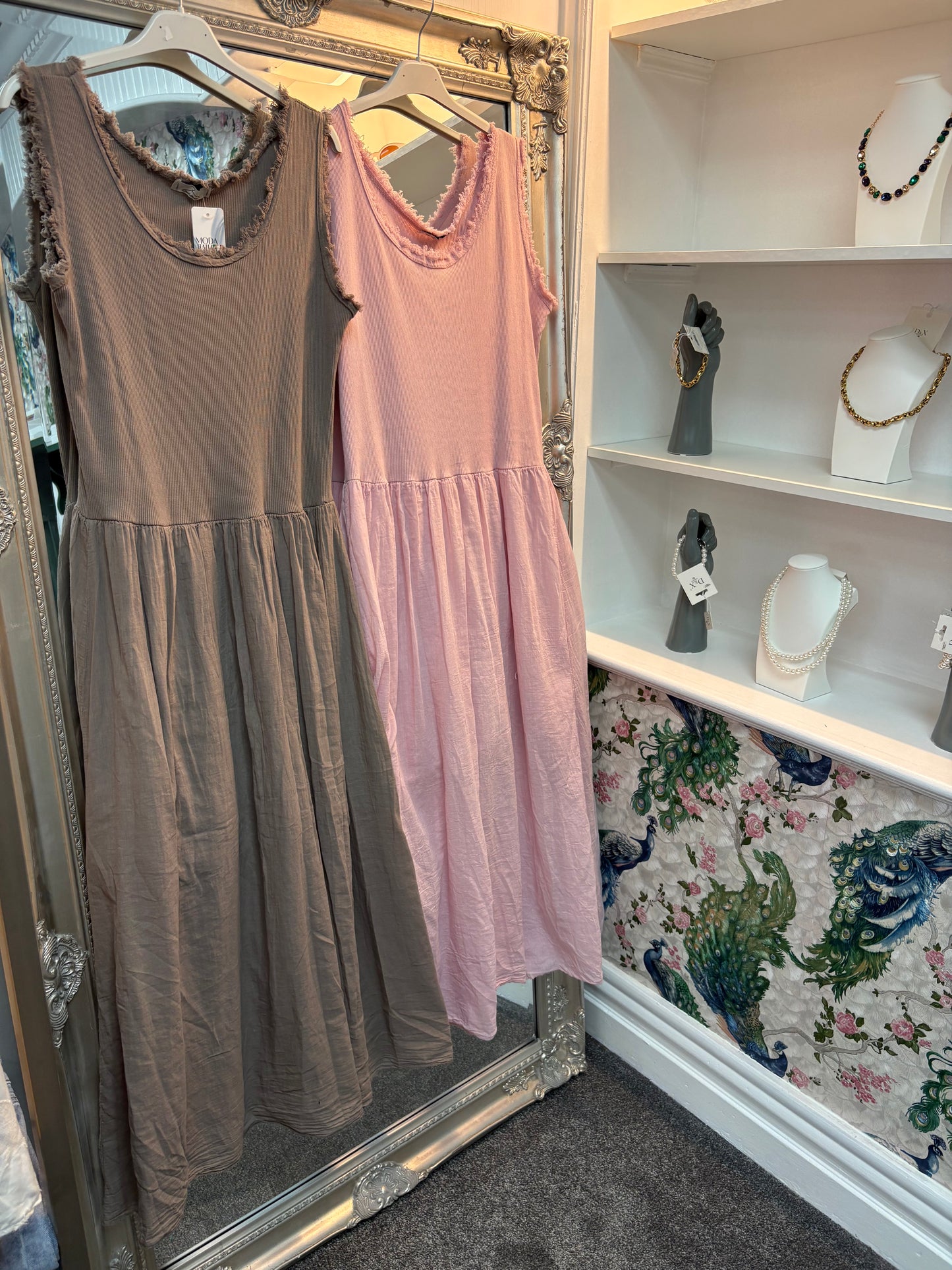 Plain Vest Dress One Size Fits 8-18/20