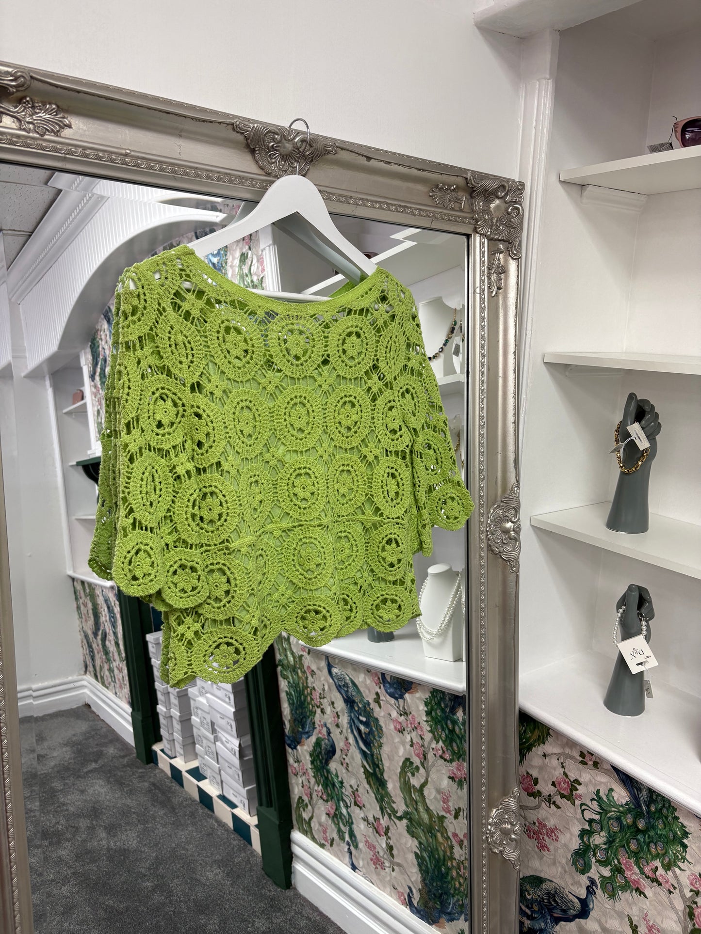 Luxtyle Cami and Crochet Top One Size 8-14