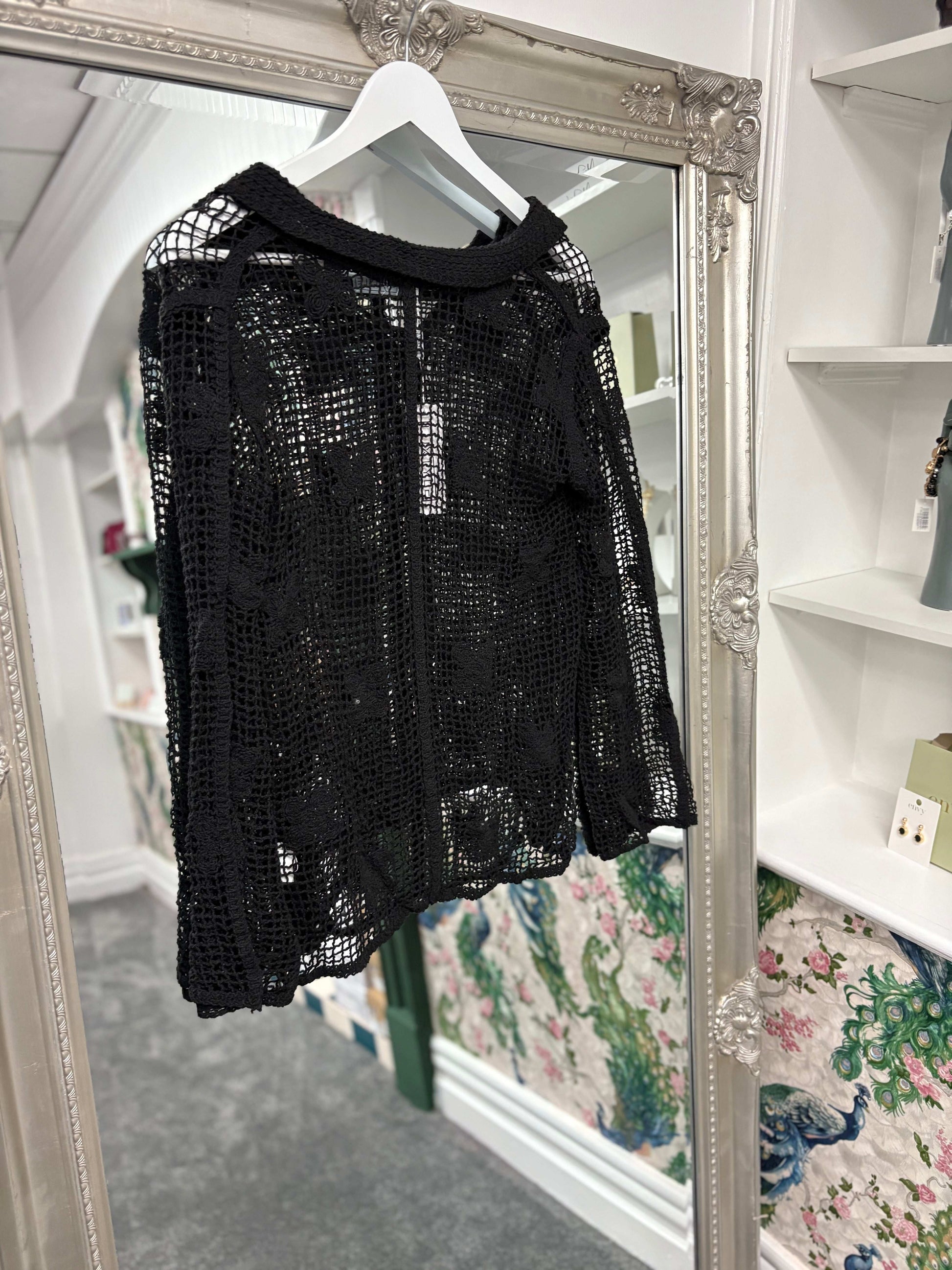 Luxtyle Square Crochet Shirt One Size 8-16/18