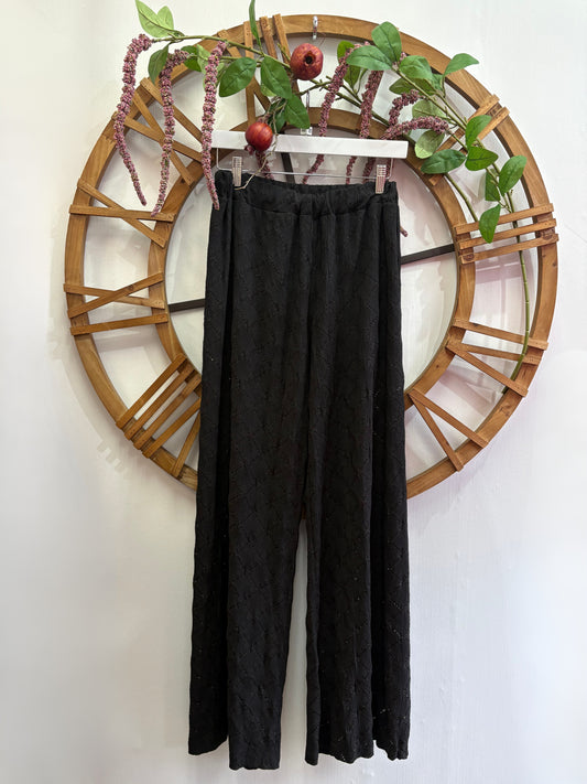 Luxtyle Diamond Pattern Trousers – One Size (Fits 8–18)
