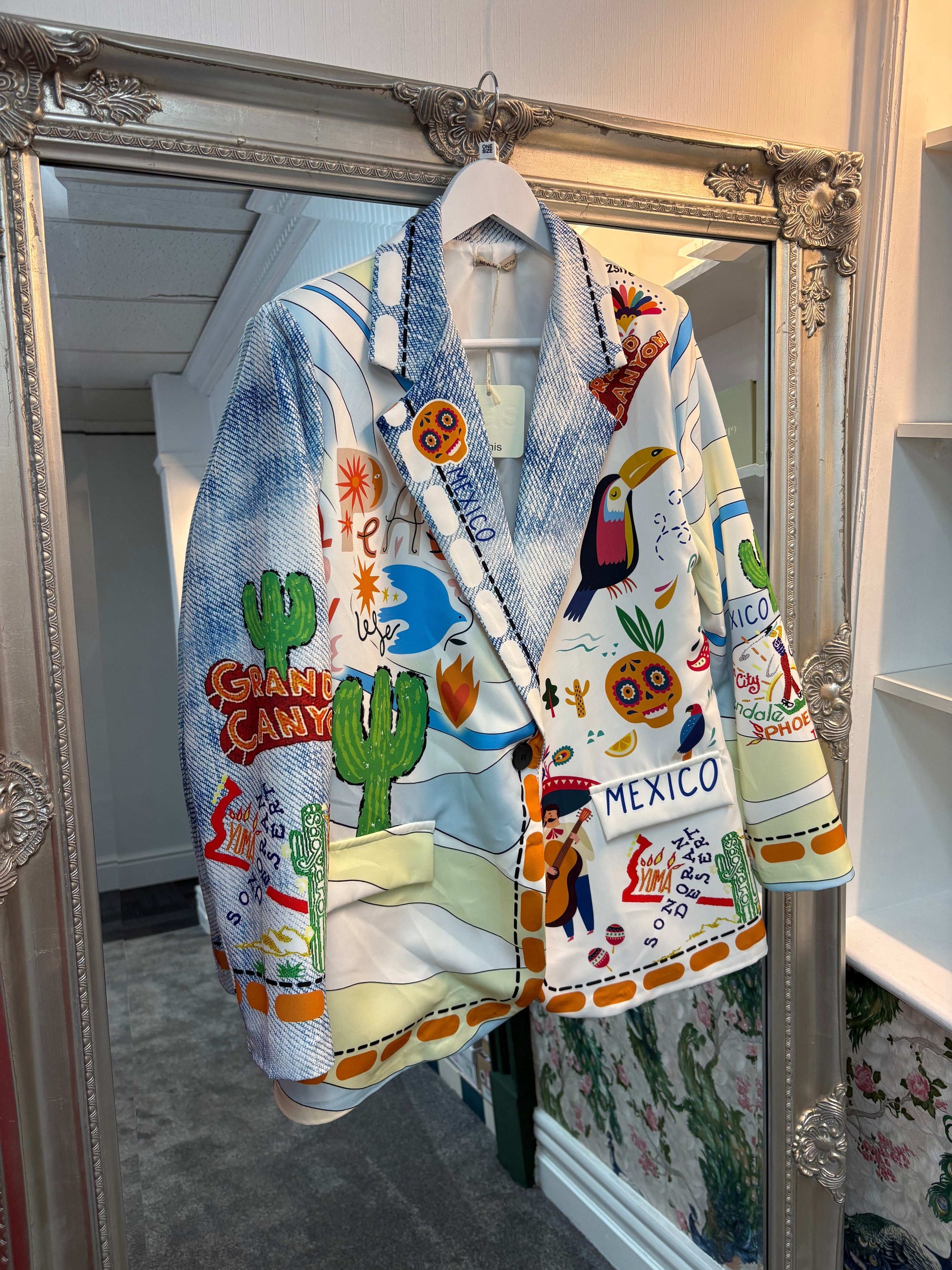 Mexico Blazer One Size Fits 8-16