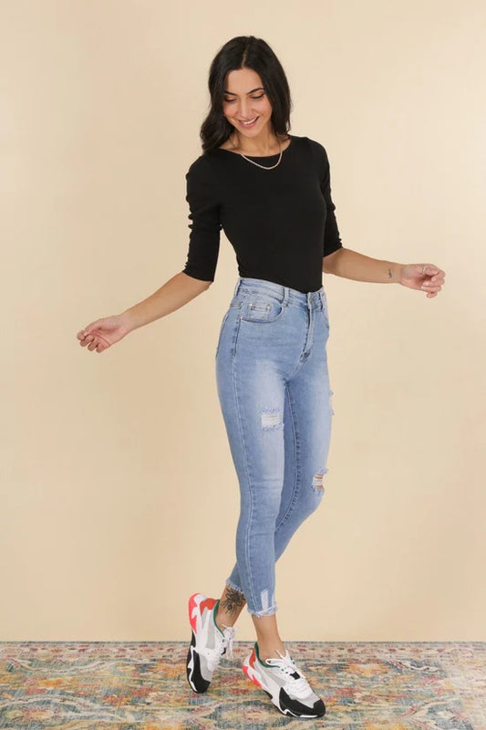 G Smack Style SKF 4090 High Waist Jean