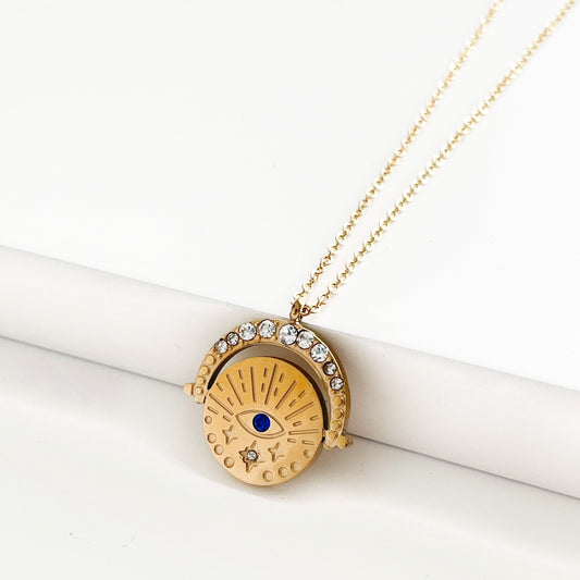 Alantara Luxe 18k Gold Plated Necklace