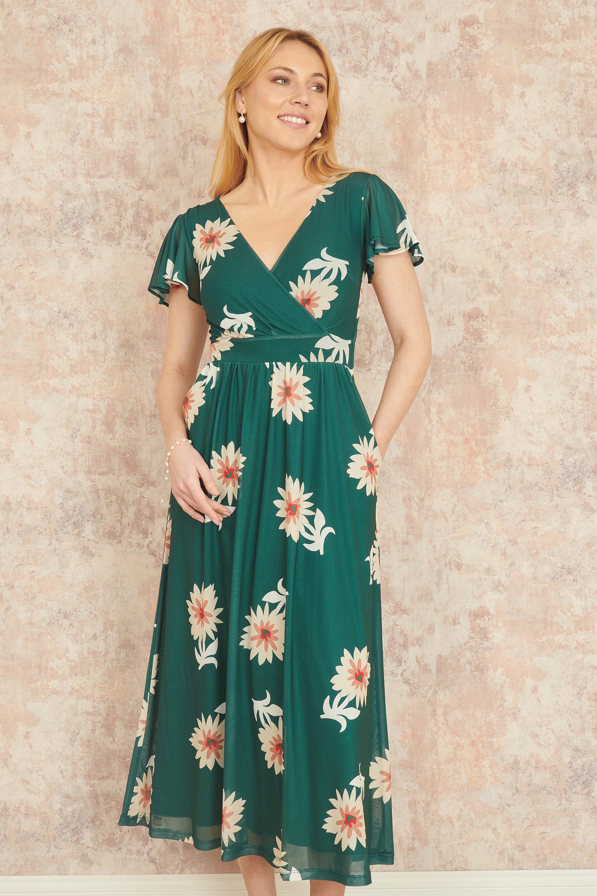 green yumi dress Buy Yumi Green Velvet Frill One Shoulder Midi Dress With Split Hem from Next USA