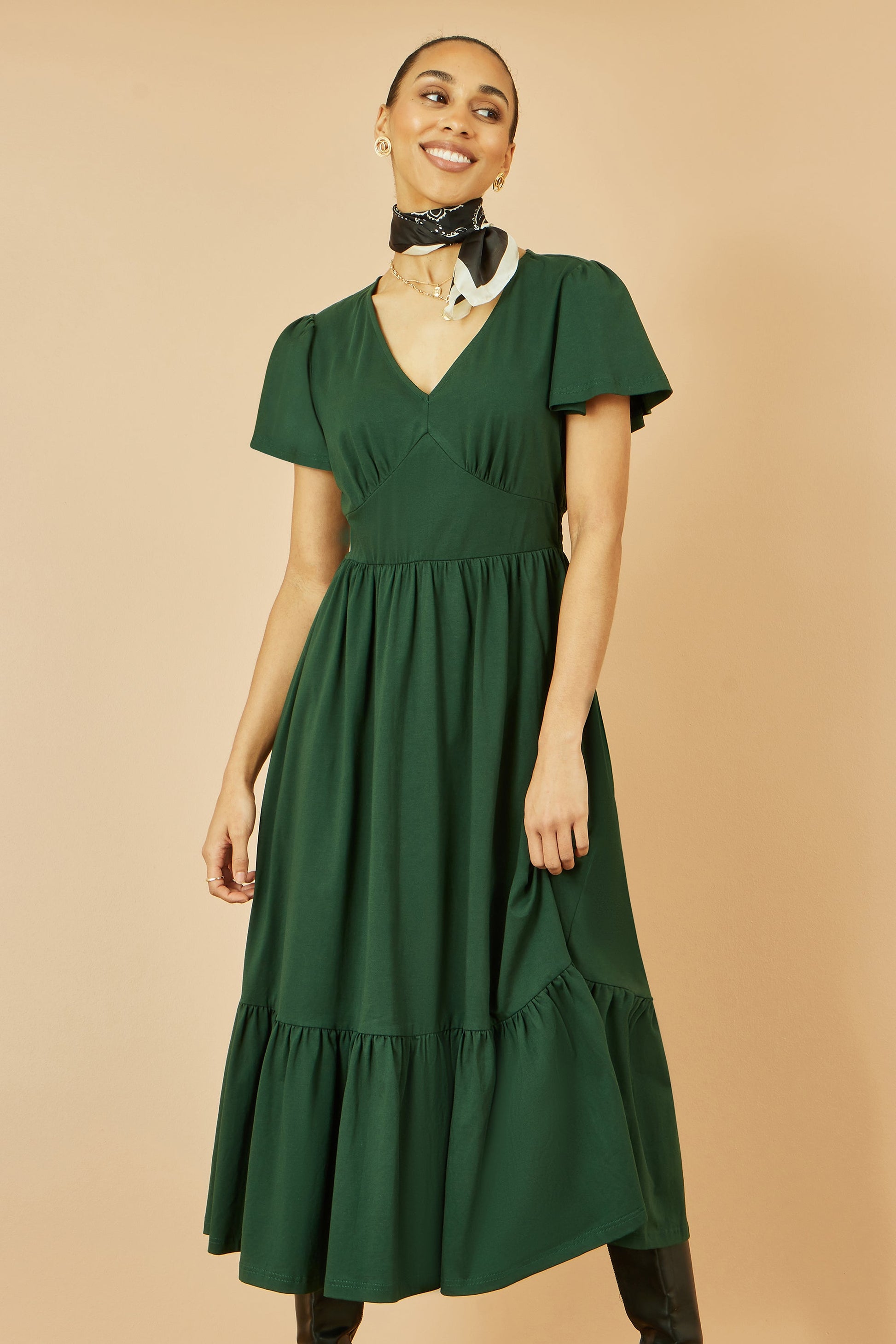 green envy dress Backless Emerald Green Long Prom Dresses, Open Back Green Long Formal –  jbydress main image 0