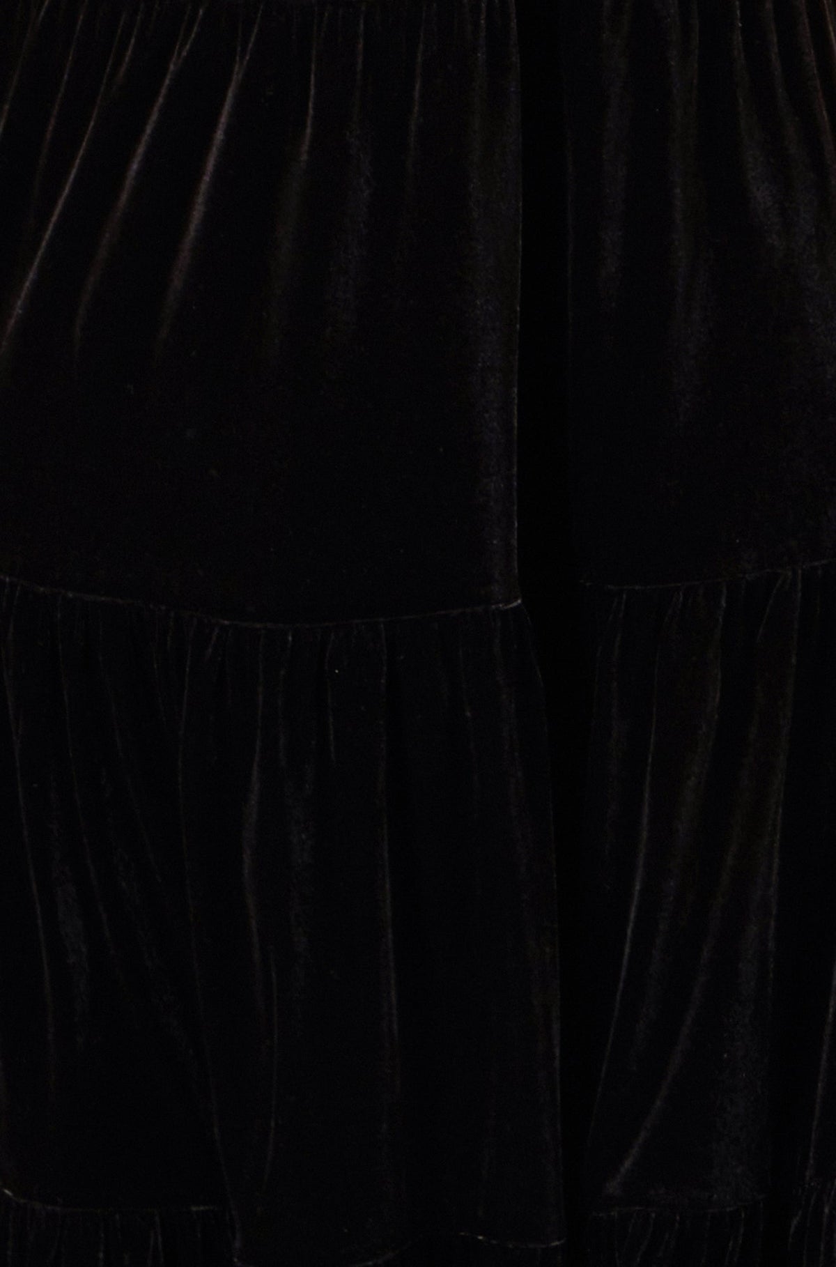 Yumi Black Velvet Halter Maxi Dress With Belt
