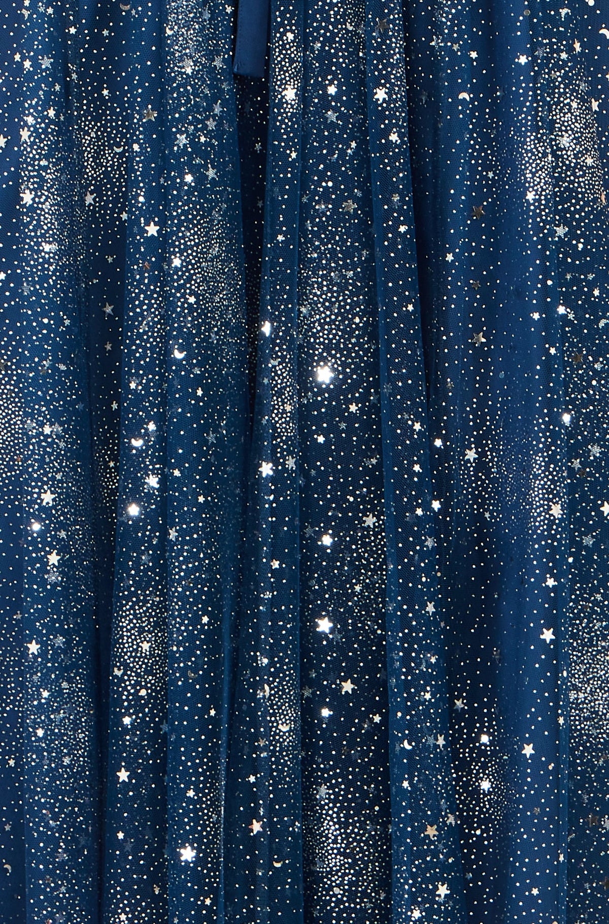 Yumi Navy Star Sparkle Tulle Skirt