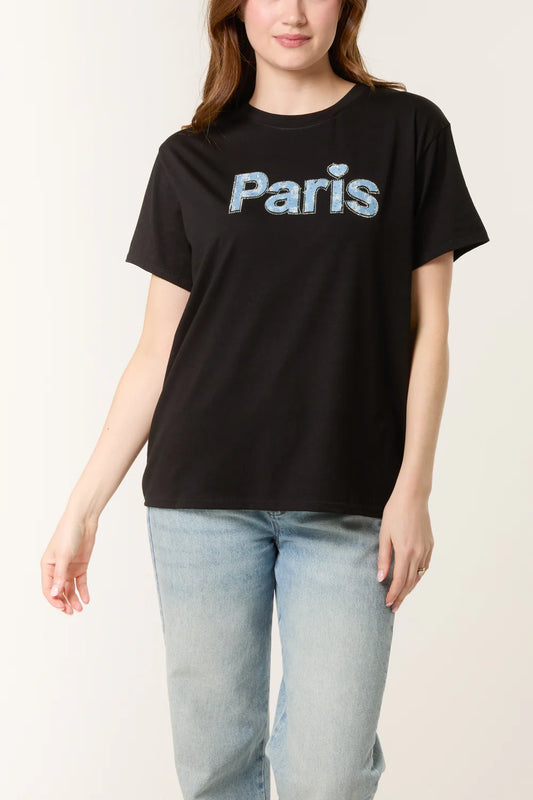 Paris T Shirt (one size fits 8-16uk)