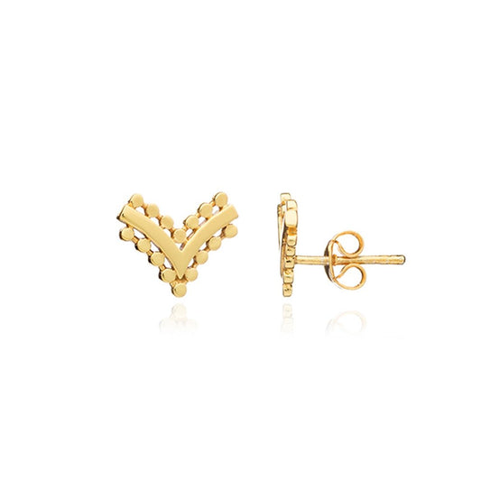 Etrusca Double Row V Stud