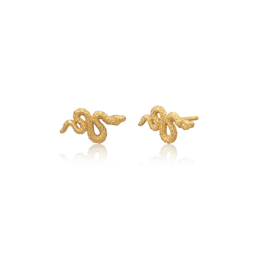 [PRE-ORDER] Medusa Mini Snake Stud Earrings