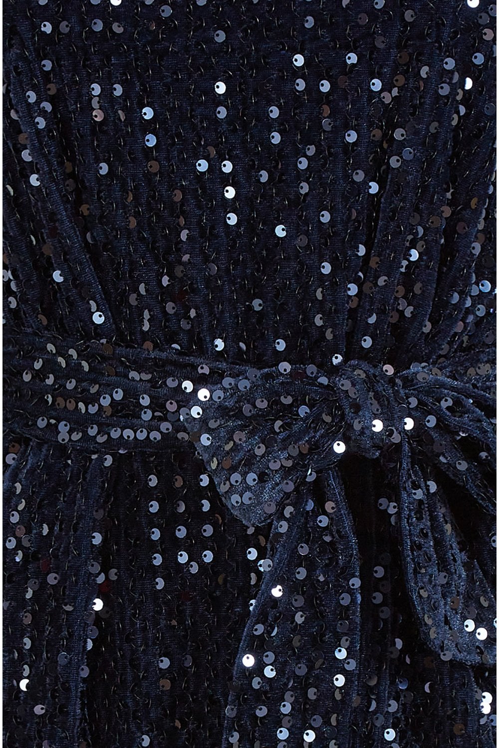 Womens Mela Sequin Smock Dress
