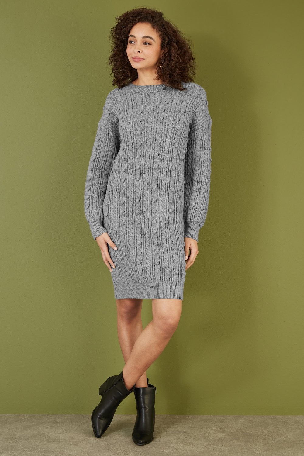 knit tunic dress Elan Sweater Vest Knit Tunic Dress Black / Small (0/2)