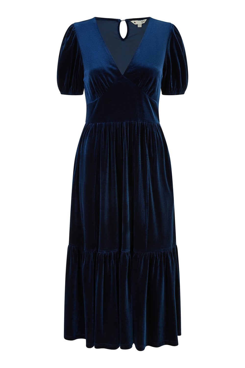 Yumi Navy Velvet Midi Dress – Envy Boutique